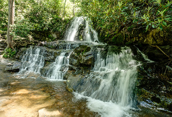 Laural Falls by Al Rollins